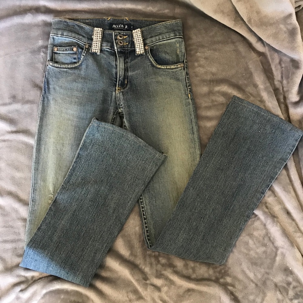 Authentic RARE Allen B embellished jeans